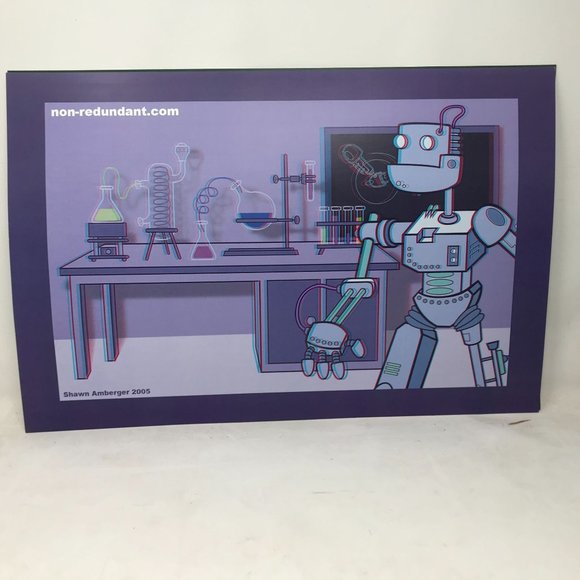 Digital Art - Sean Amberger - Set of 3 - 3-D Art Prints 18" x 12" w 3-D Glasses - Picture 12 of 16